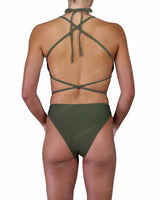 Strappy Cross Back One Piece