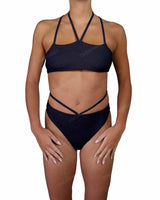 Strappy Cross Back One Piece
