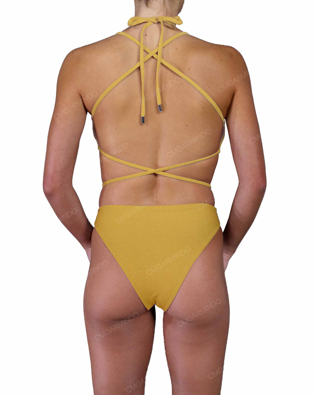 Strappy Cross Back One Piece