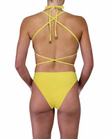 Strappy Cross Back One Piece