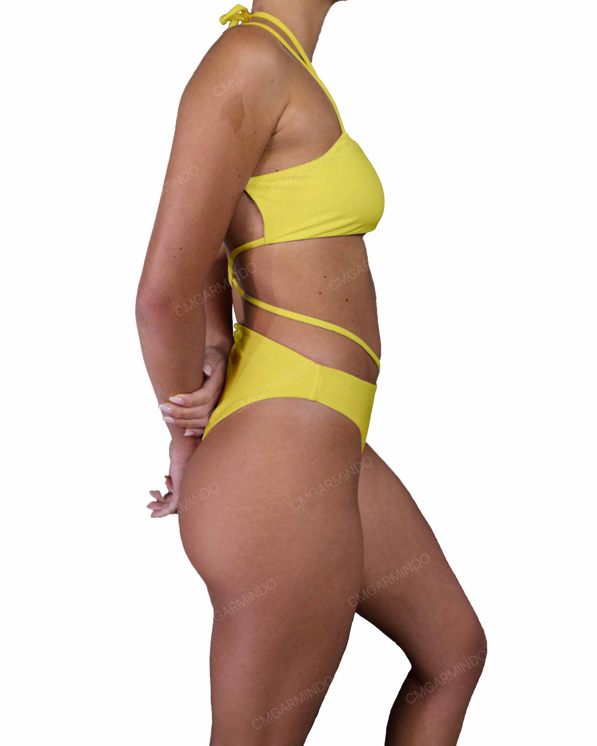 Strappy Cross Back One Piece