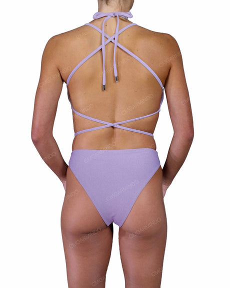 Strappy Cross Back One Piece