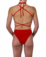 Strappy Cross Back One Piece