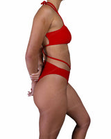 Strappy Cross Back One Piece