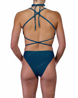 Strappy Cross Back One Piece