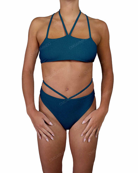 Strappy Cross Back One Piece