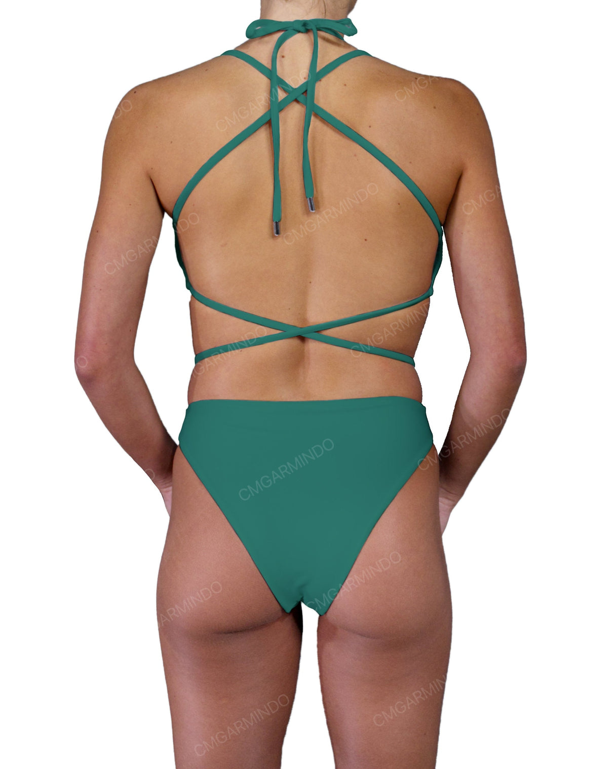 Strappy Cross Back One Piece