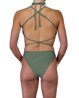 Strappy Cross Back One Piece