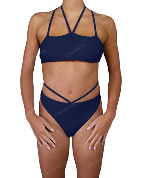 Strappy Cross Back One Piece