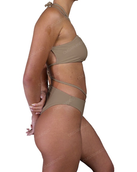 Strappy Cross Back One Piece