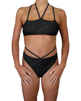 Strappy Cross Back One Piece