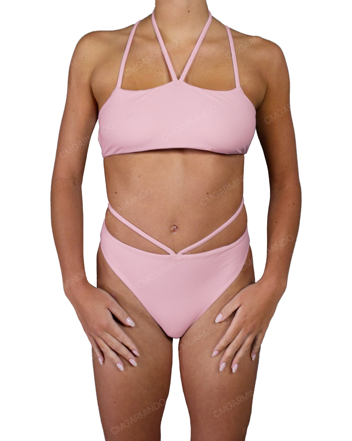 Strappy Cross Back One Piece