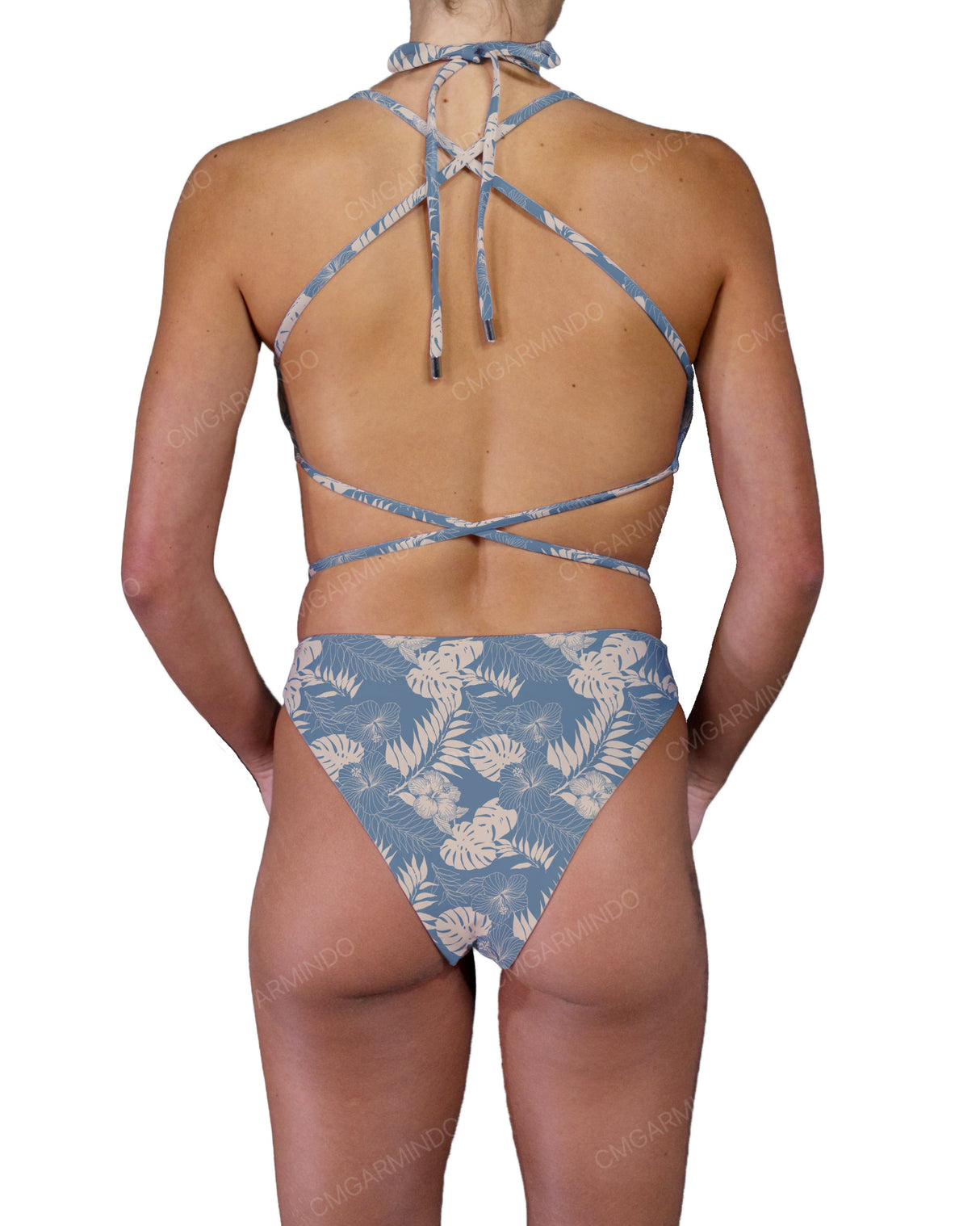 Strappy Cross Back One Piece