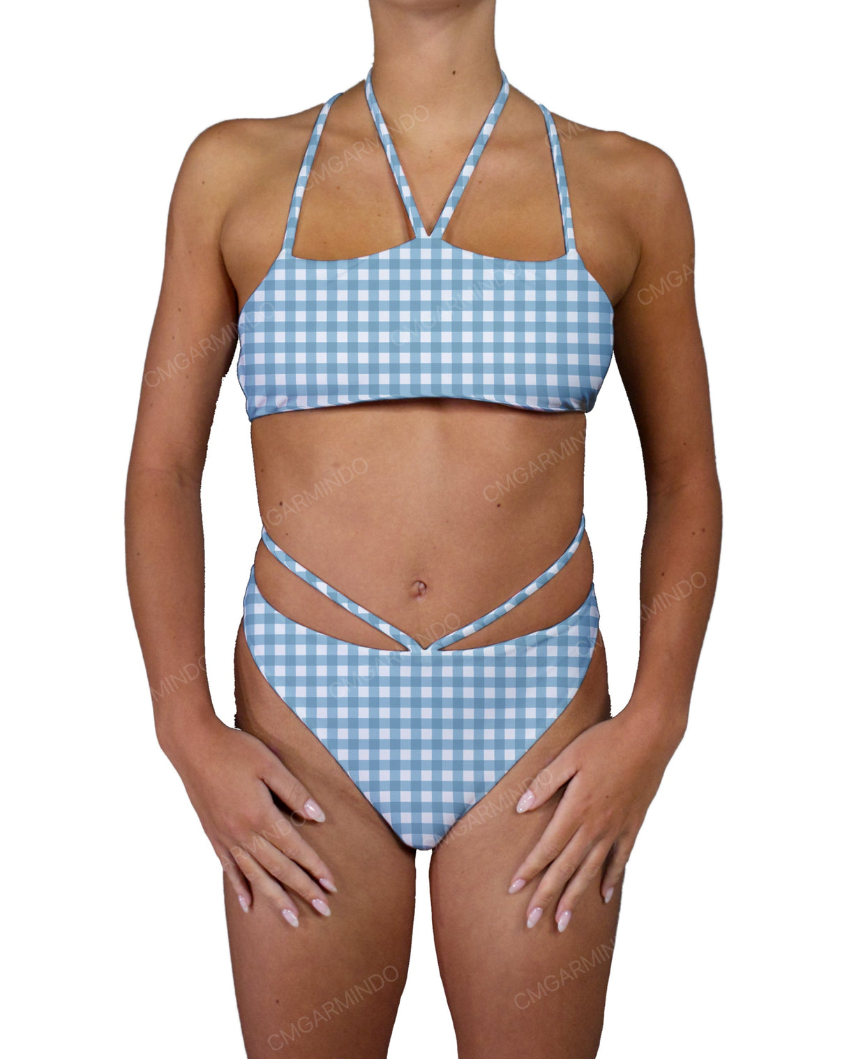 Strappy Cross Back One Piece