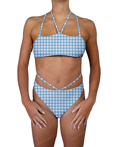 Strappy Cross Back One Piece