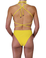 Strappy Cross Back One Piece