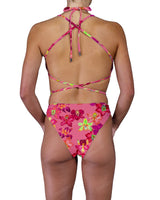Strappy Cross Back One Piece