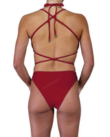 Strappy Cross Back One Piece