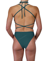 Strappy Cross Back One Piece