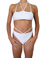 Strappy Cross Back One Piece
