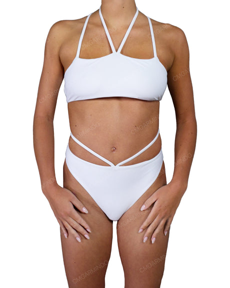 Strappy Cross Back One Piece