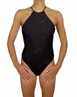 High Neck Halter Tie One Piece