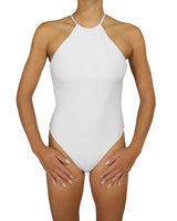 High Neck Halter Tie One Piece
