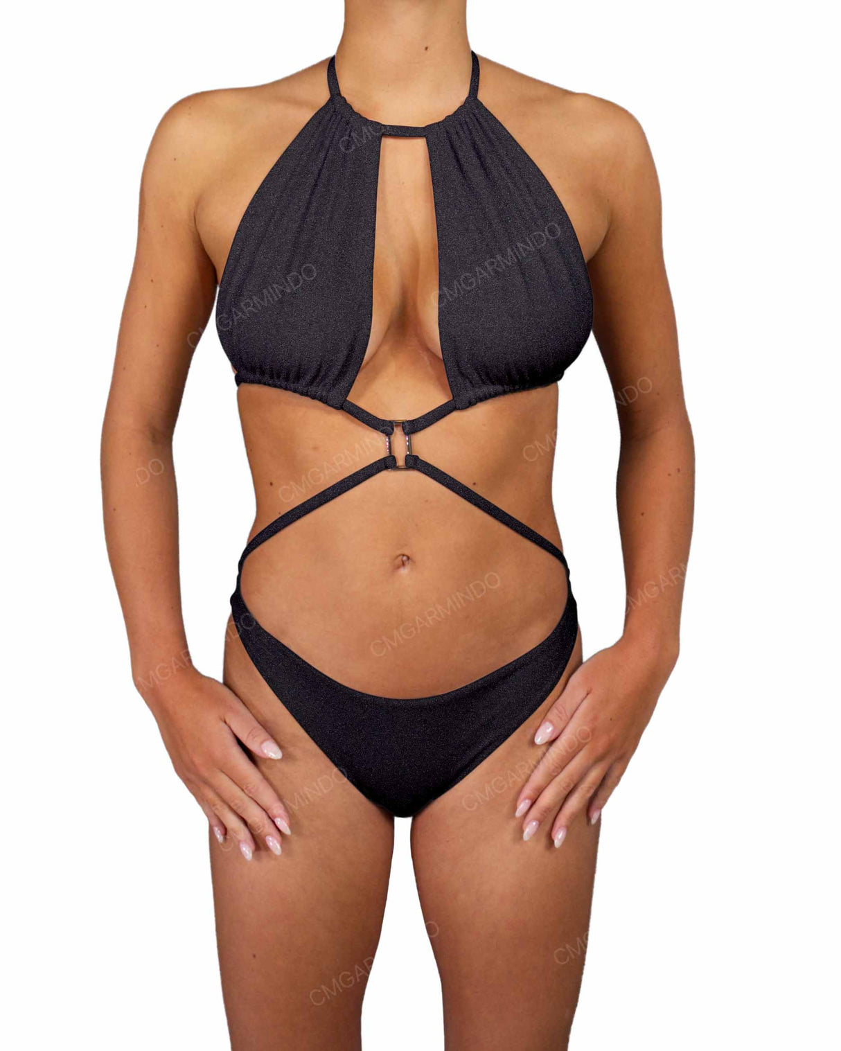 Adjustable Strap Ring One Piece