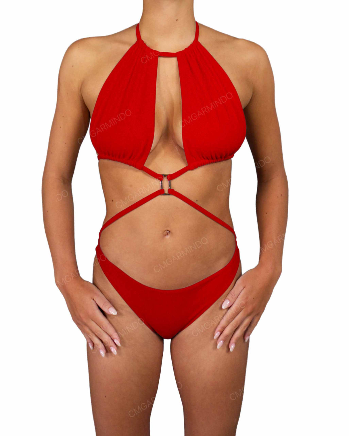 Adjustable Strap Ring One Piece