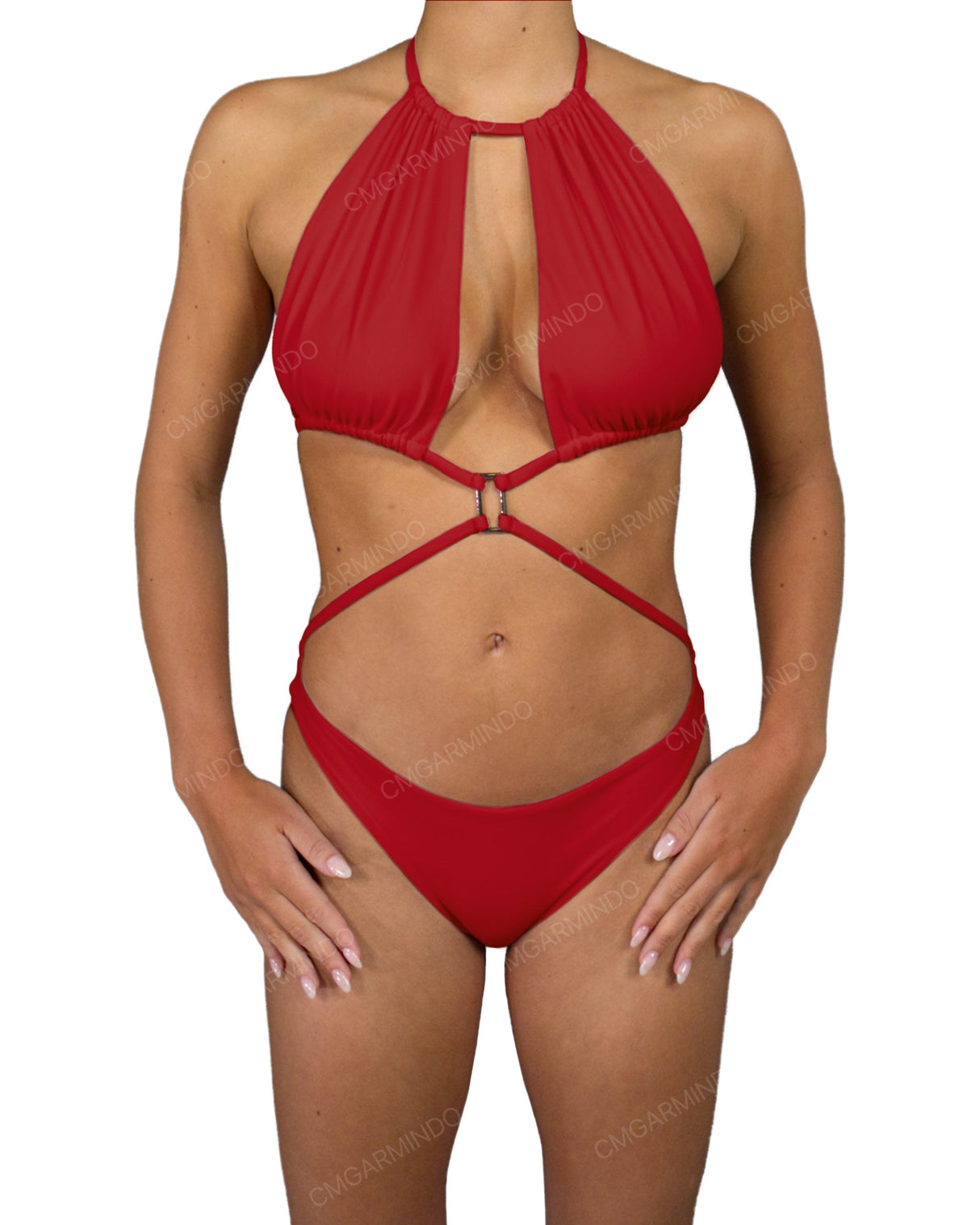 Adjustable Strap Ring One Piece
