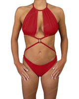 Adjustable Strap Ring One Piece