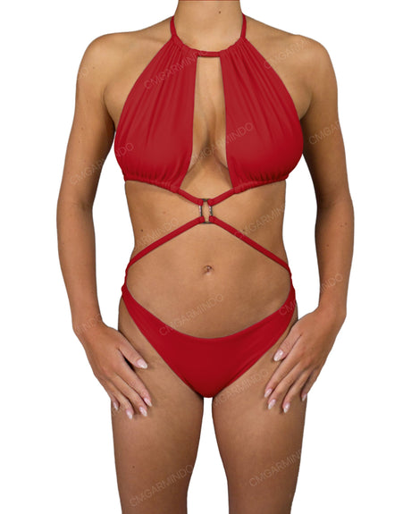 Adjustable Strap Ring One Piece