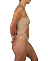 Front Gather Cut Out One Piece