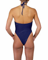 Front Gather Cut Out One Piece