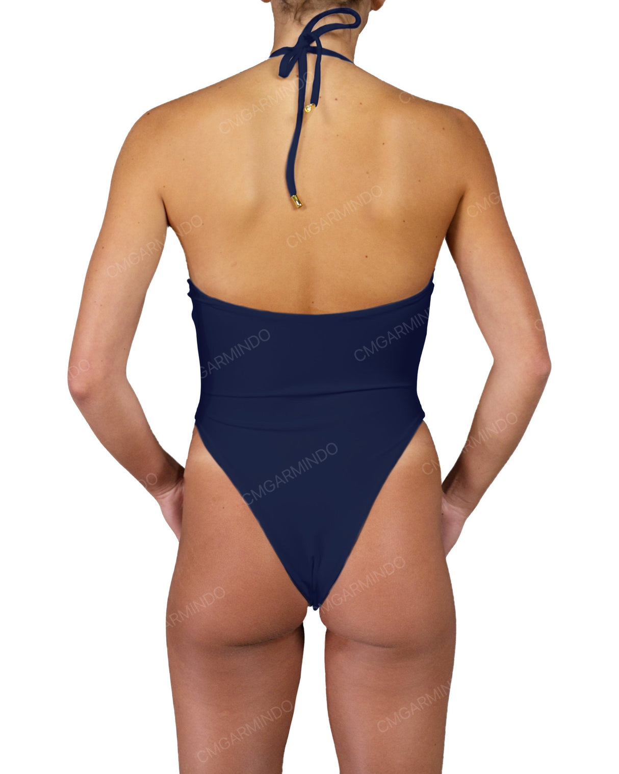 Front Gather Cut Out One Piece