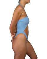 Front Gather Cut Out One Piece