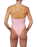 Front Gather Cut Out One Piece
