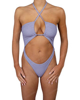 Front Gather Cut Out One Piece