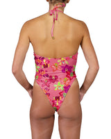 Front Gather Cut Out One Piece