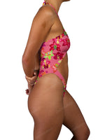 Front Gather Cut Out One Piece