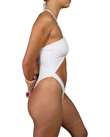 Front Gather Cut Out One Piece
