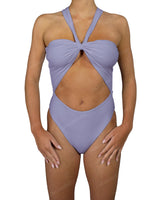 V-Halter Cut Out One Piece