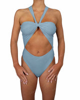 V-Halter Cut Out One Piece