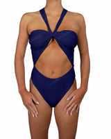 V-Halter Cut Out One Piece