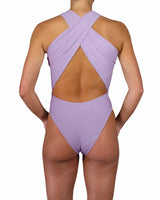 V-Halter Cut Out One Piece