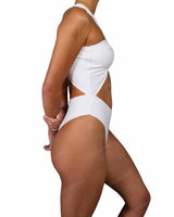V-Halter Cut Out One Piece