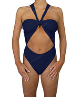 V-Halter Cut Out One Piece