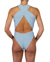 V-Halter Cut Out One Piece