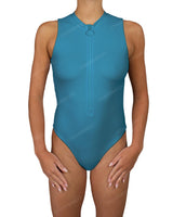 Sleeveless Cut Out Back One Piece