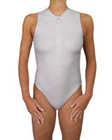 Sleeveless Cut Out Back One Piece